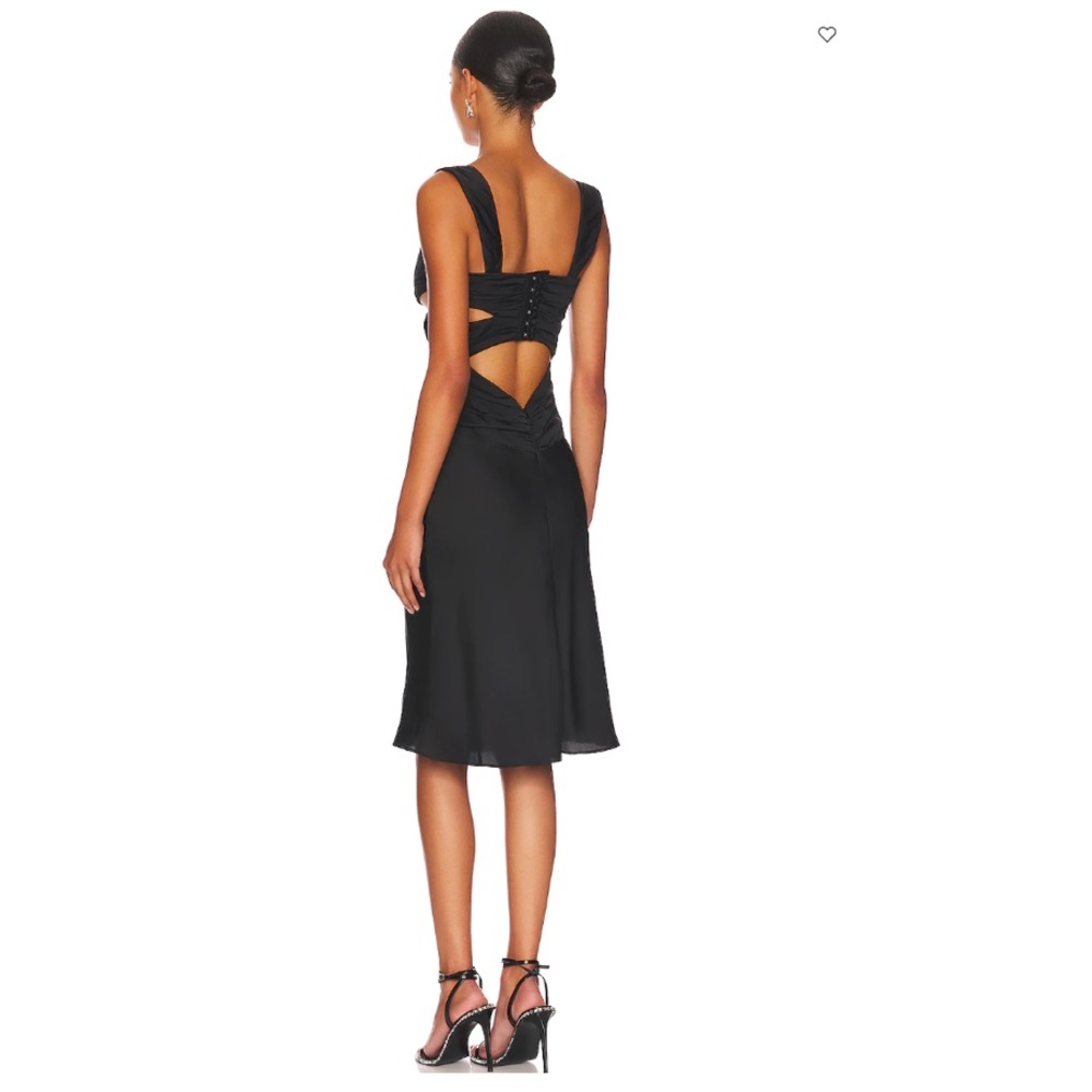 Danielle Guizio Black Cutout Mini Dress - Picture 8 of 10